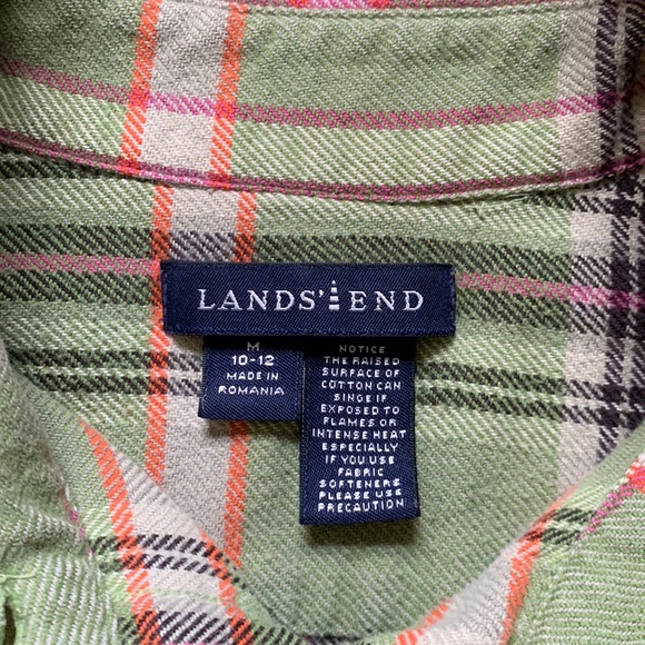 Green Lands’ End Flannel - Picture 5 of 5